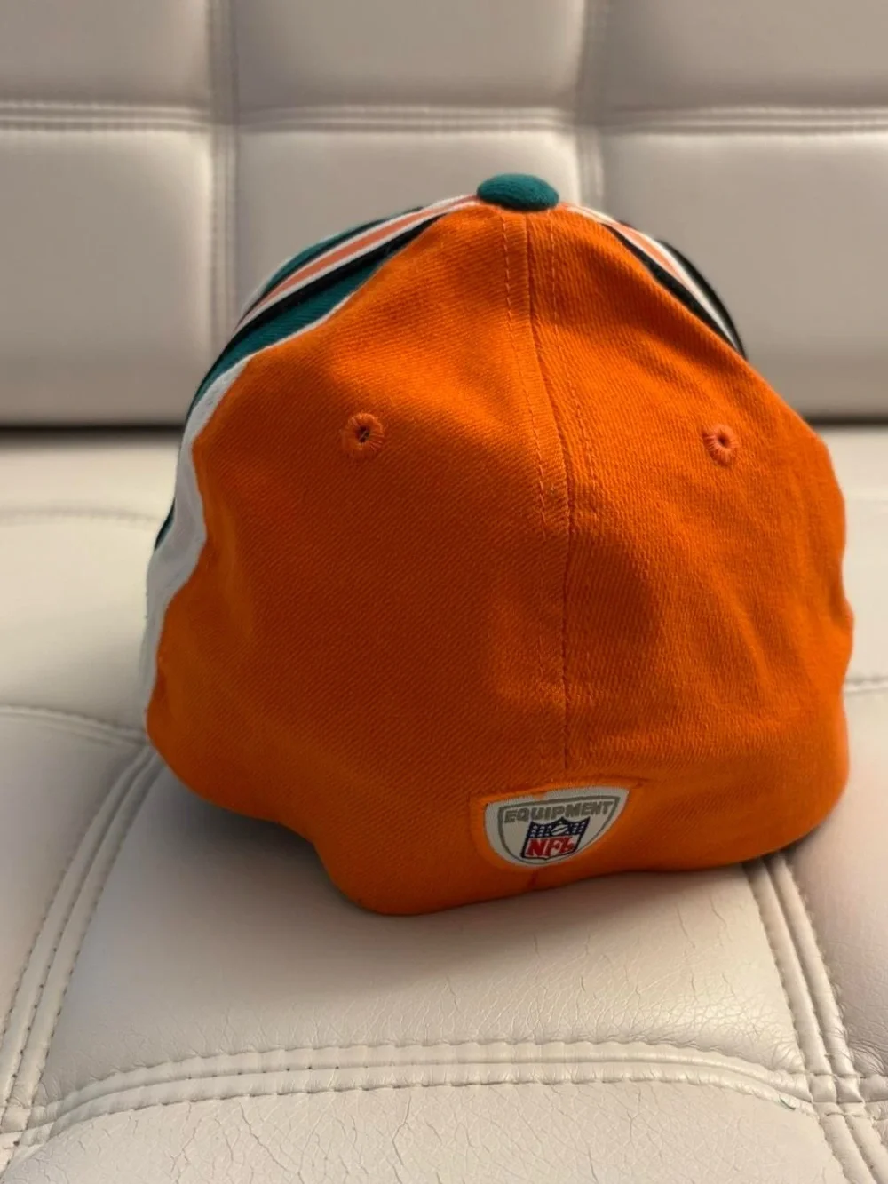 Reebok Miami Dolphins Green Orange & White Football Hat